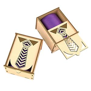 Father's Day wooden tie box