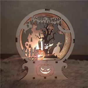 wooden night light