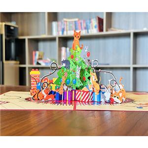 3d christmas pop up card