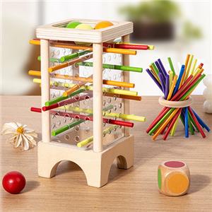 wooden dice game