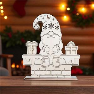 Christmas gnome lamps