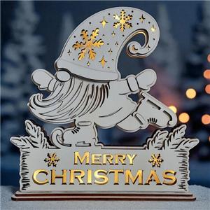 wooden decorative night lights