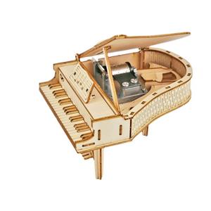 3D wooden piano puzzle