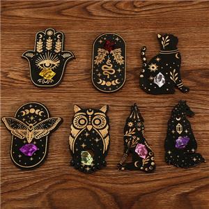 crystal ornaments display