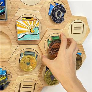 wall medal storage