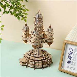 3D wooden puzzle