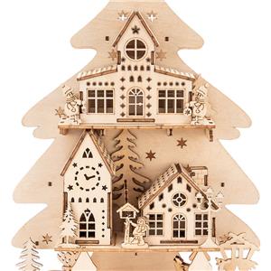 3D wooden puzzle