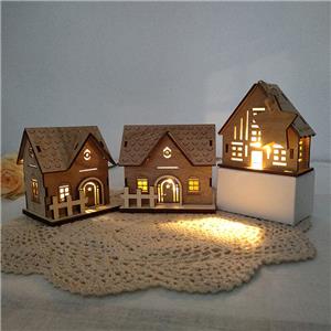 Christmas wooden ornaments