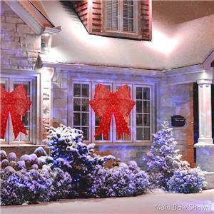 Christmas bow decoration