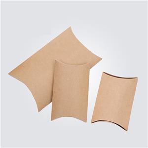 kraft pillow boxes