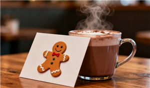 modern art christmas cards