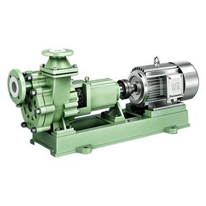 TZB fluorine lined self priming pump