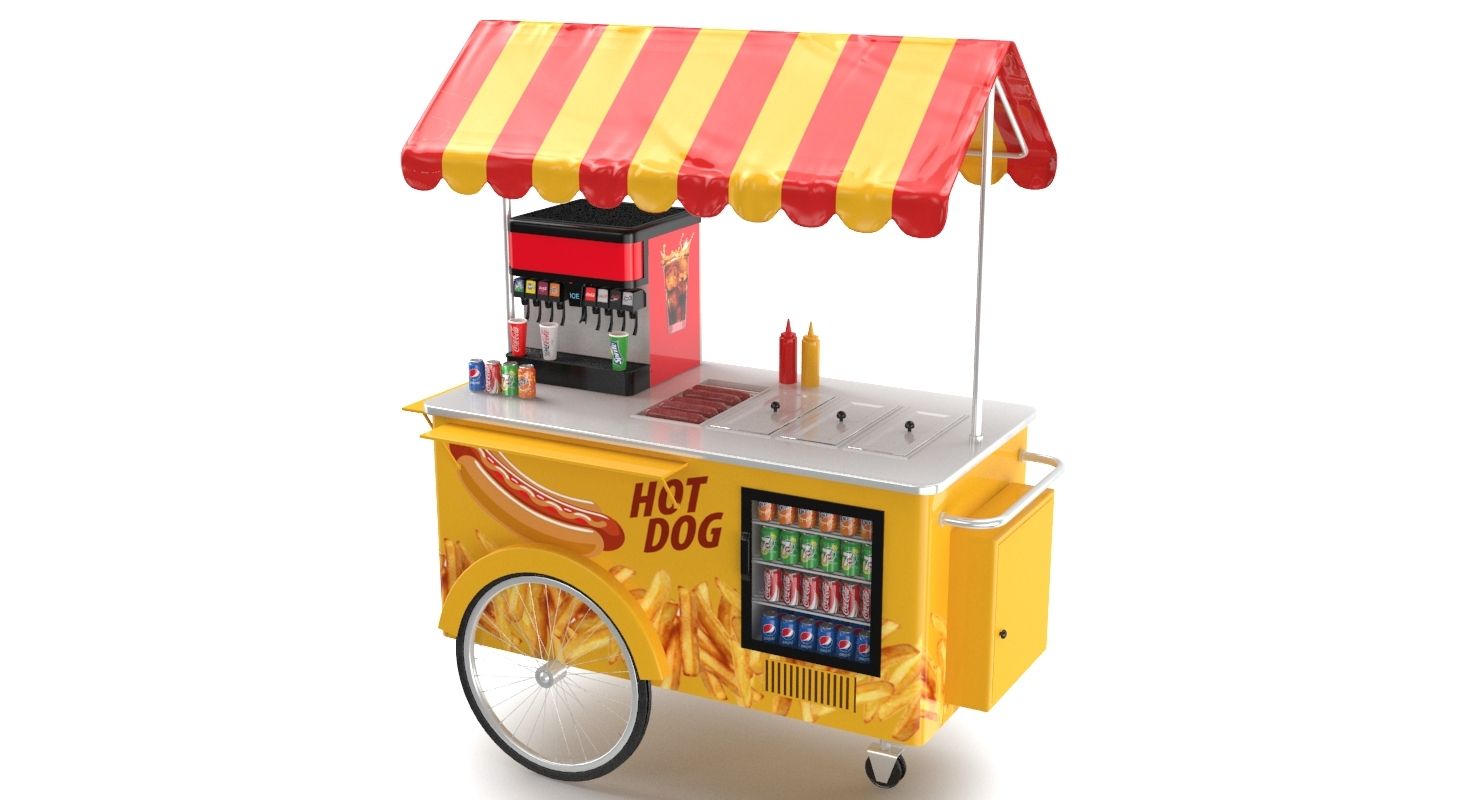 Multifunctional food cart