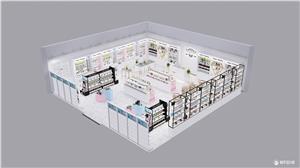 Cosmetics Store Display Racks