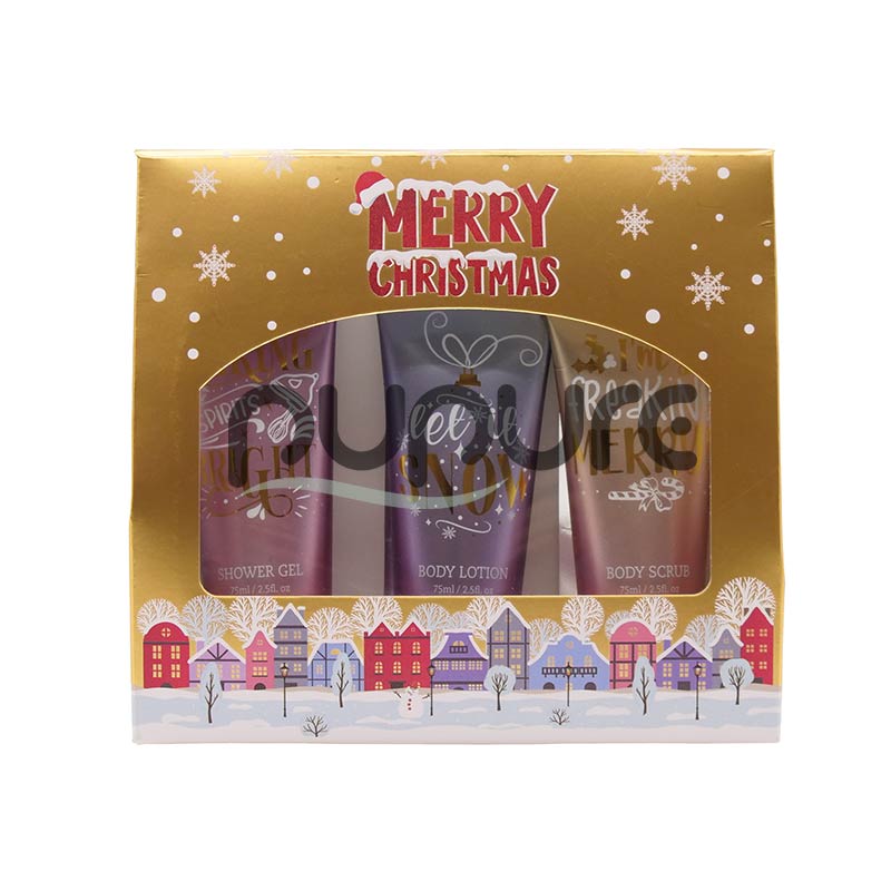 christmas bath set