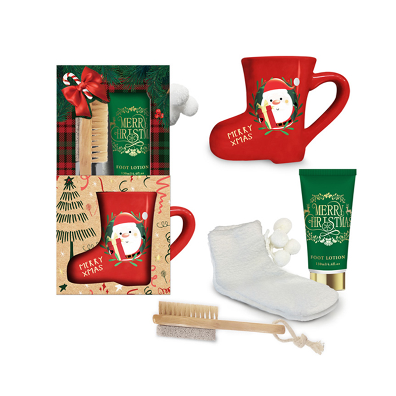 christmas bath set