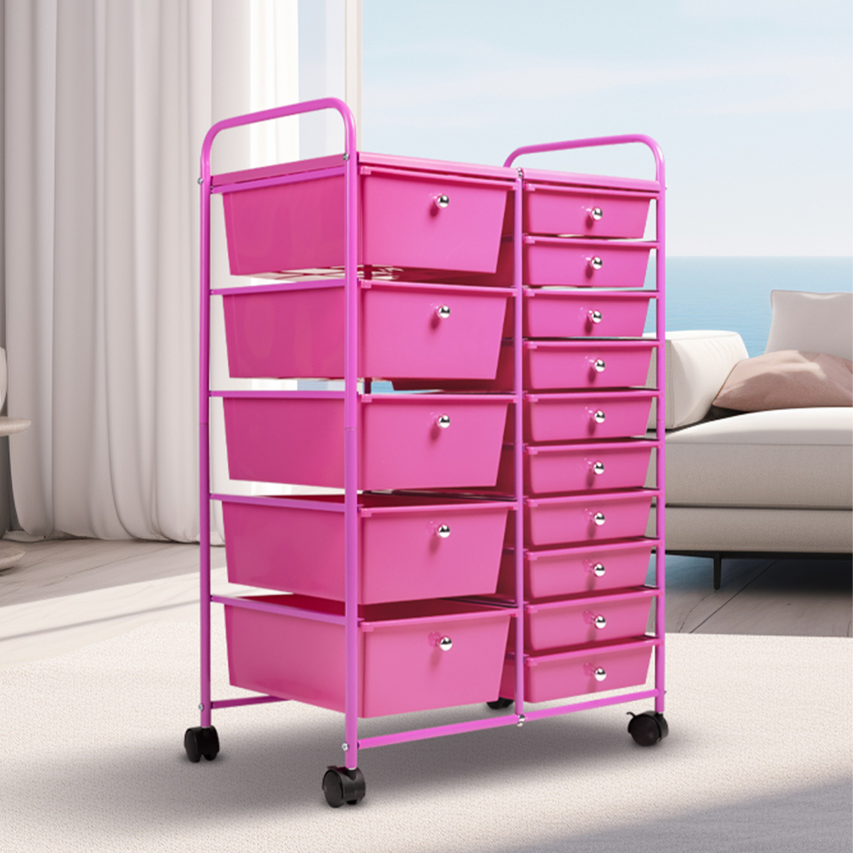 15 drawer rolling cart 15 drawer rolling cart