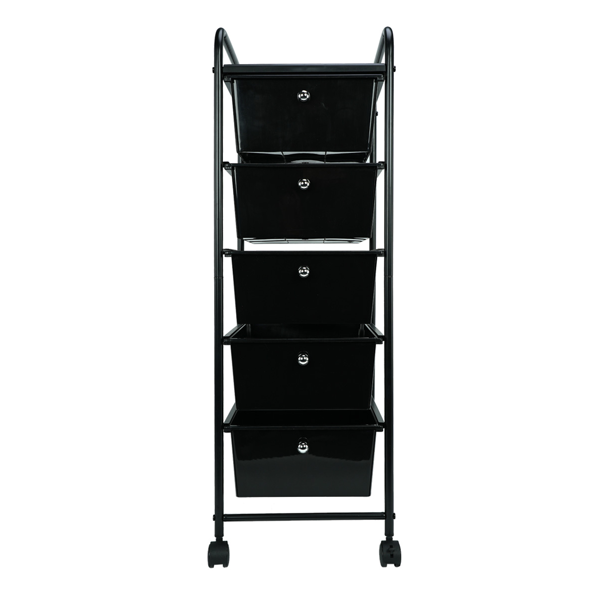 5 Drawers mobile storage trolley
