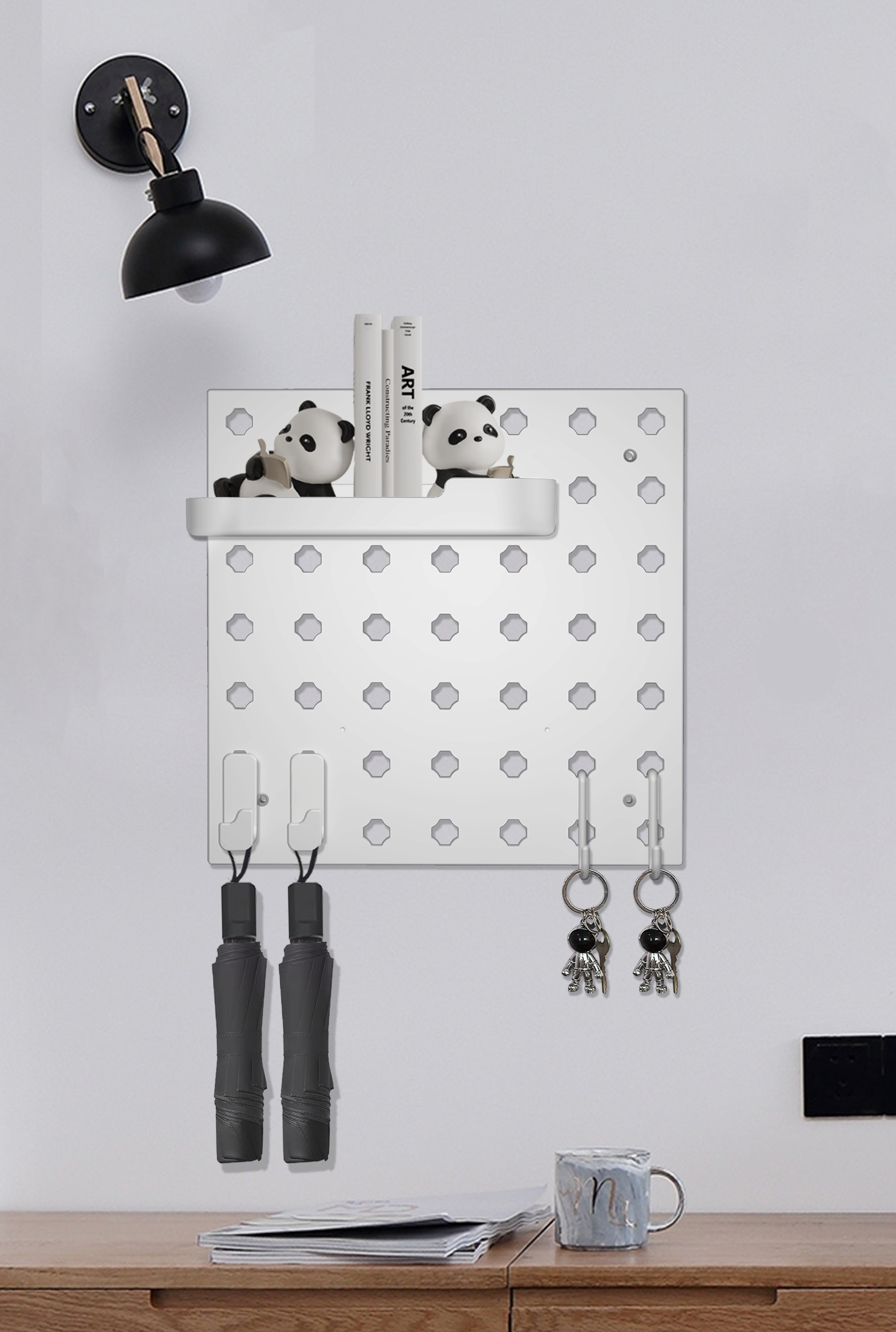 White Pegboard