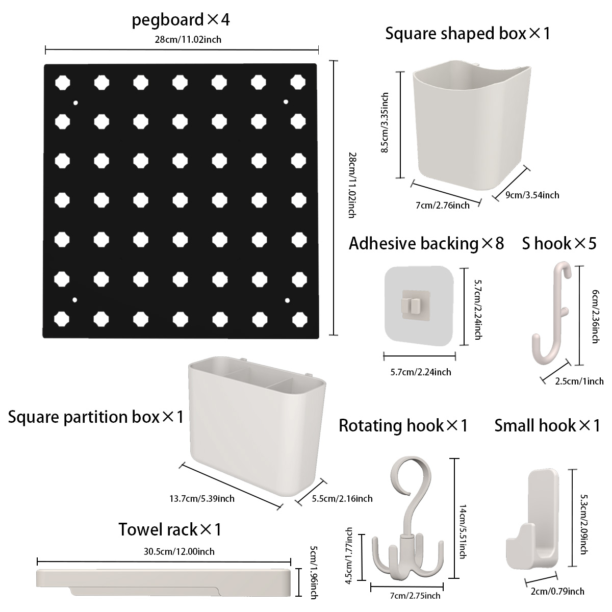 Pegboard Black