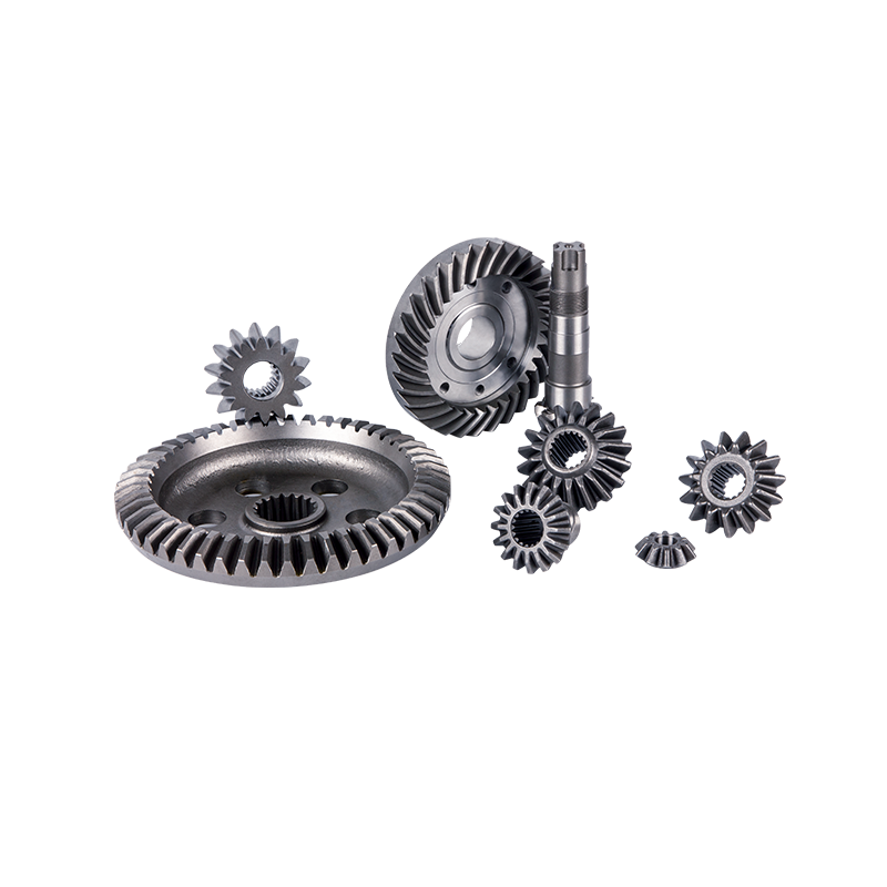 High load capacity front axle gears