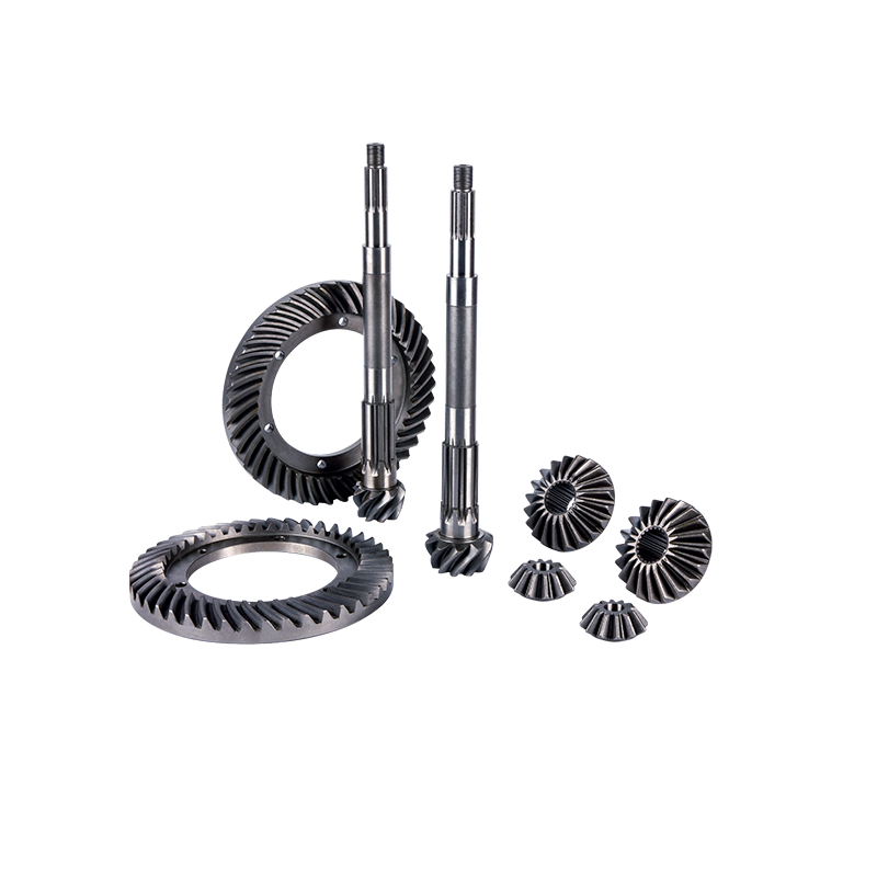 Fully floating half-shaft design rear axle bevel gears
