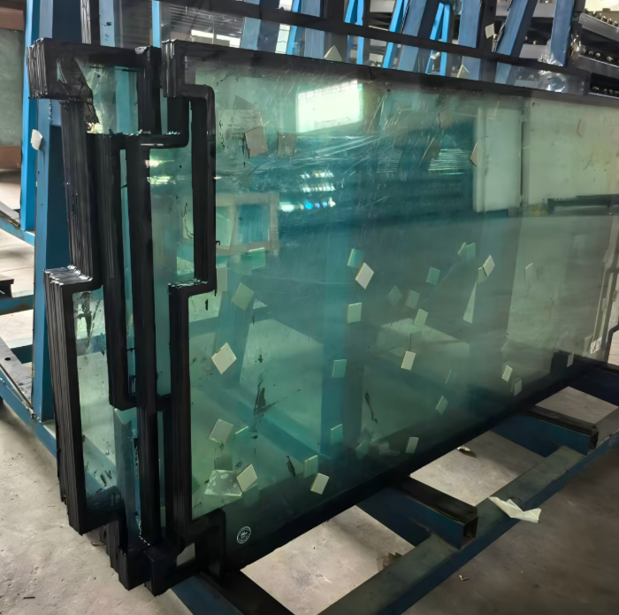fire rated glass panel measurement