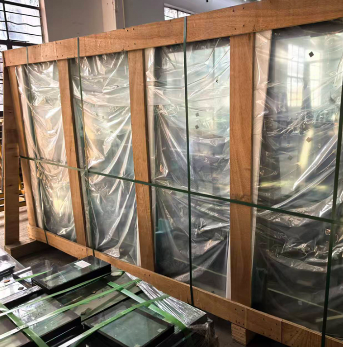 fire rated glass opening size