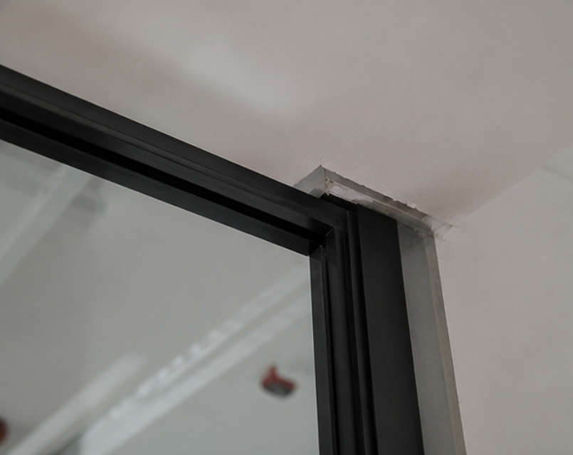 fire rated glass frame alignment