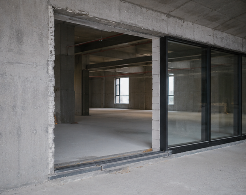 fire rated glass wall tolerance