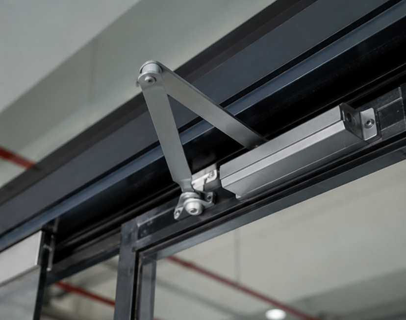 fire rated glass door installation problem