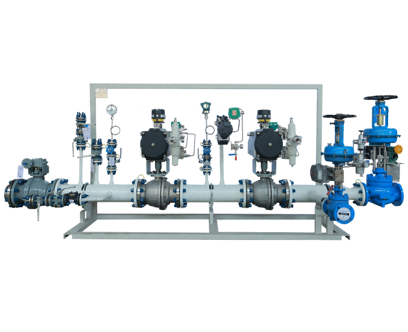 Gas Pressure Regulation Module for Natural Gas Stations