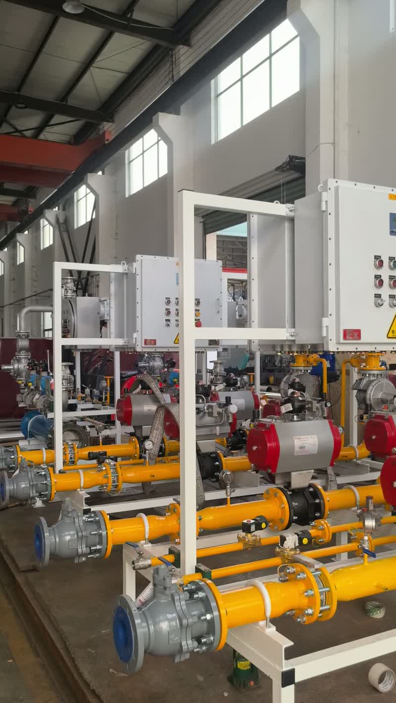 gas control skid