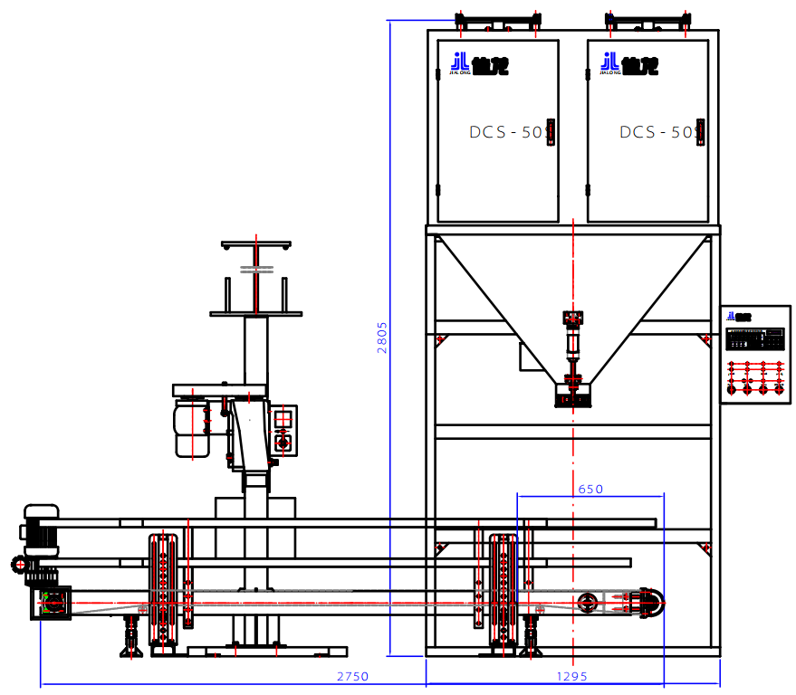 millet packing machine