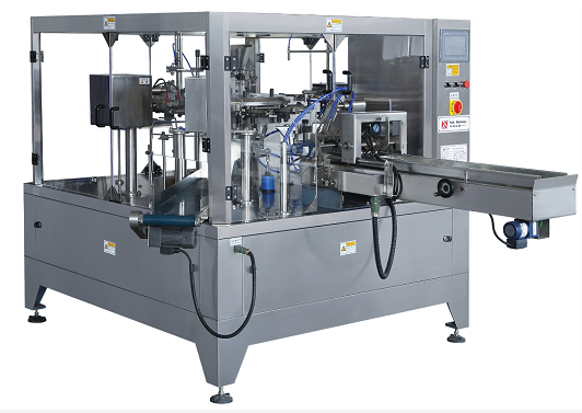 automatic stand up pouch filling and packing machine