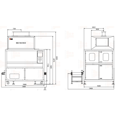 grain vacuum packing machine