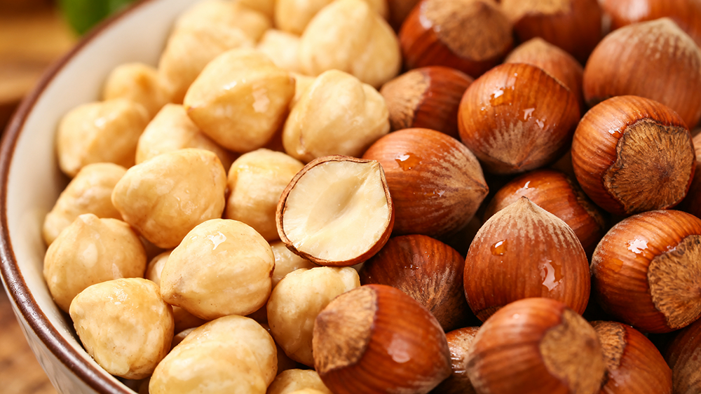 hazelnut vacuum packaging