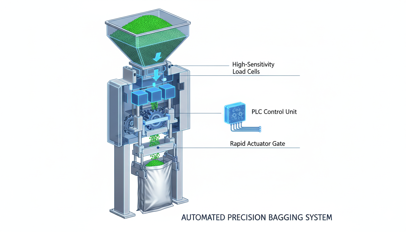 fertilizer bagging machine