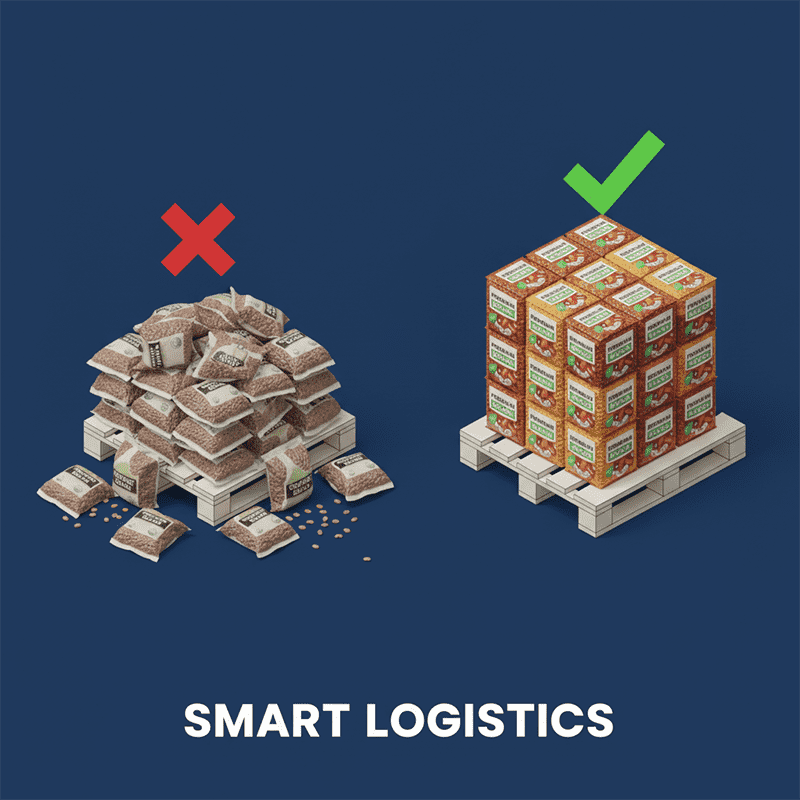 brick shape packaging machine