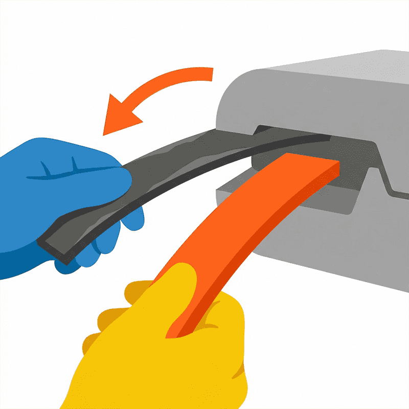 replace sealing strip