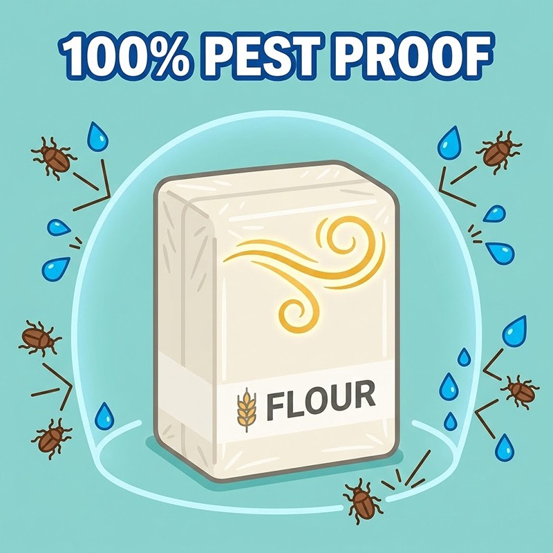 extend flour shelf life