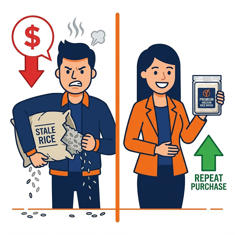 premium rice packaging