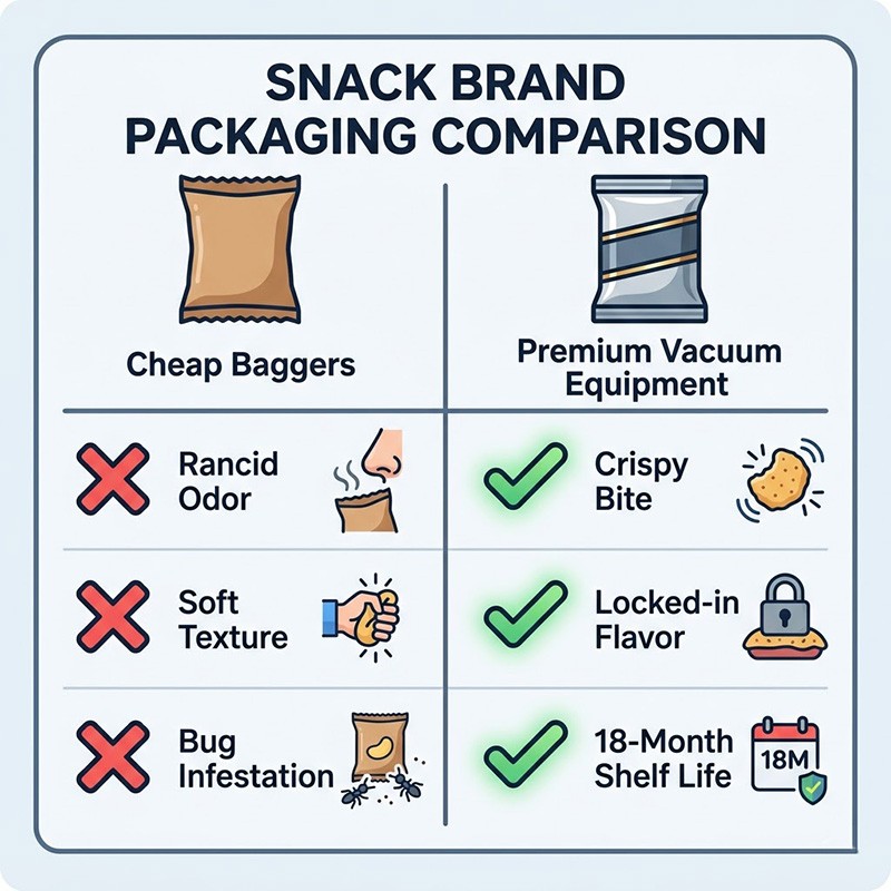 vacuum packed peanuts
