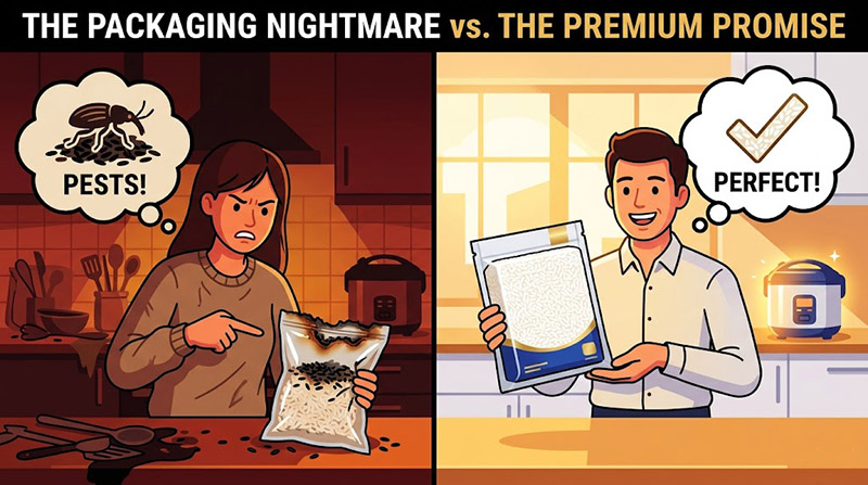 premium rice packaging machine