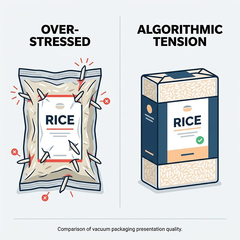 vacuum packed premium rice