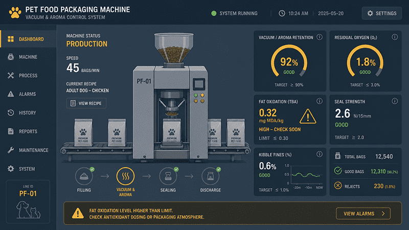 pet food packaging machine