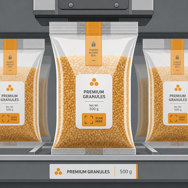vacuum pouch packing machine