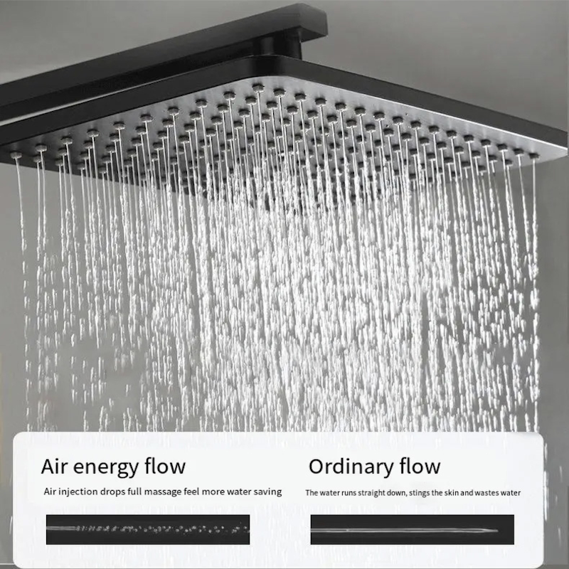 black and gold shower set black and gold shower set