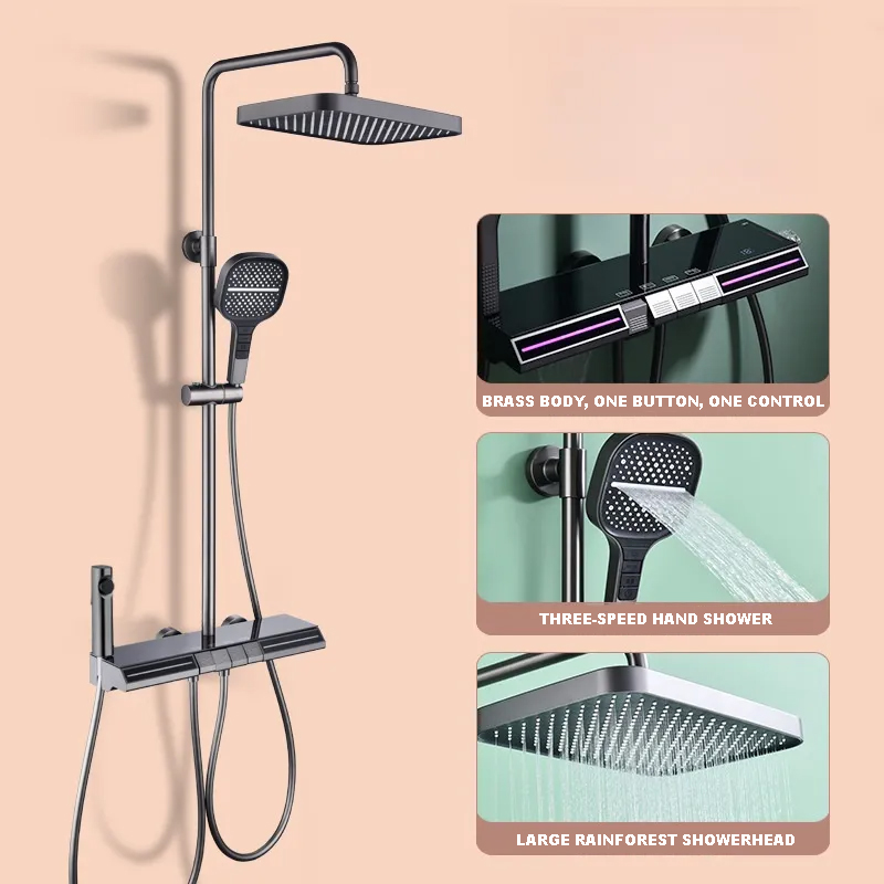 thermostatic shower kit thermostatic shower kit