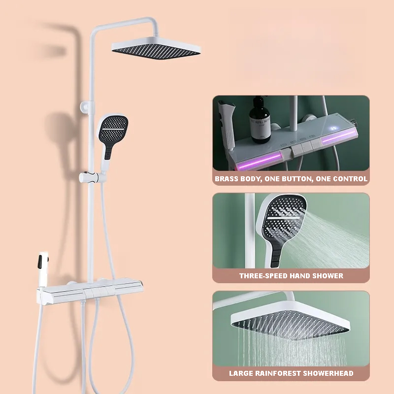 thermostatic shower set thermostatic shower set